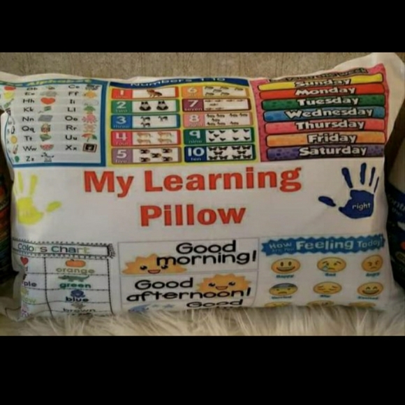 Custom learning pillows - Picture 1 of 8